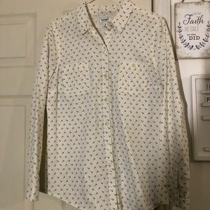 Old Navy Anchor button down
